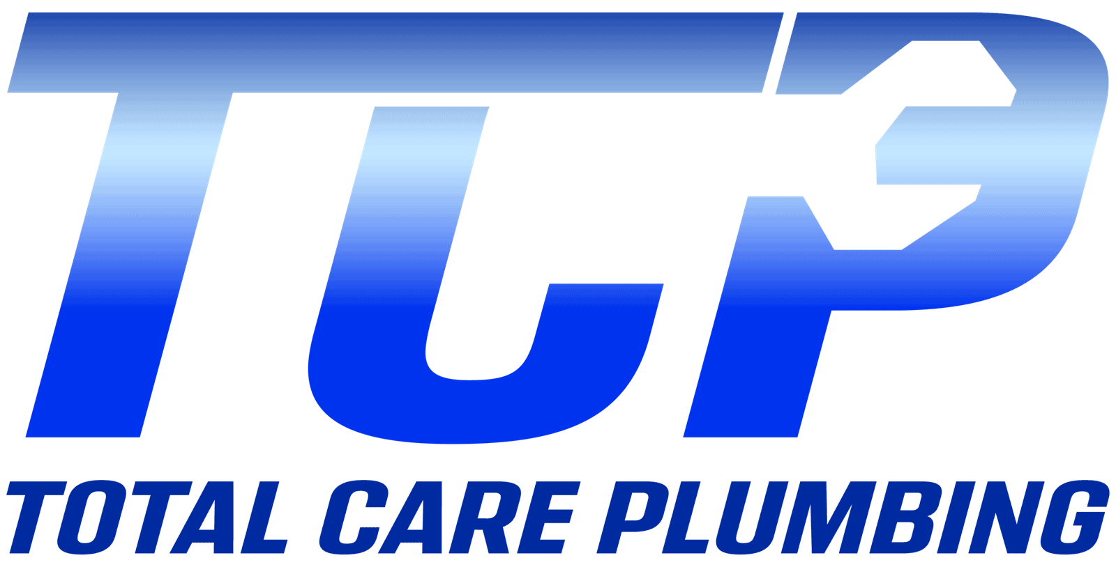 Total Care Plumbing logo with professional plumbing services branding.