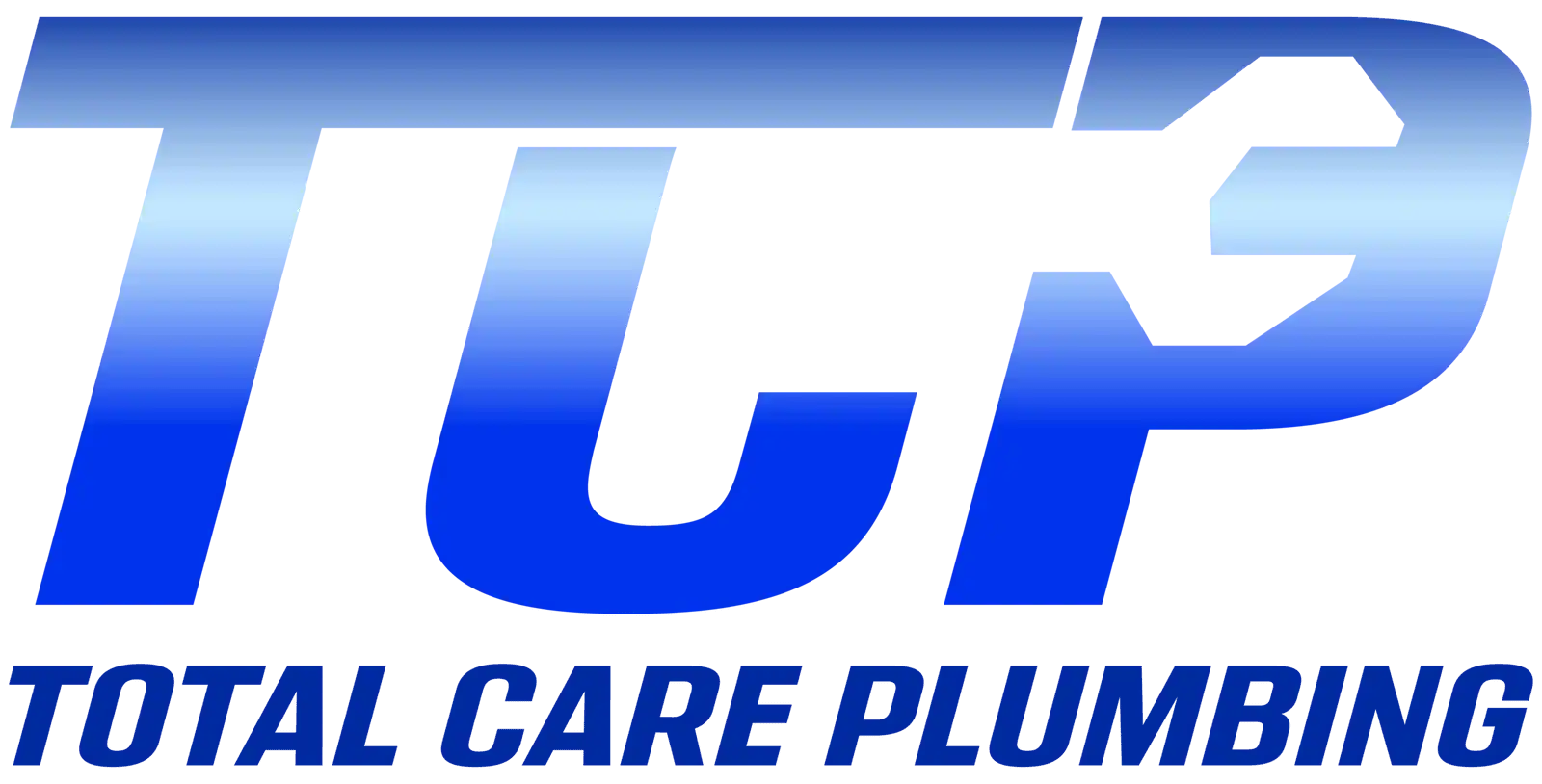 Total Care Plumbing logo with professional plumbing services branding.
