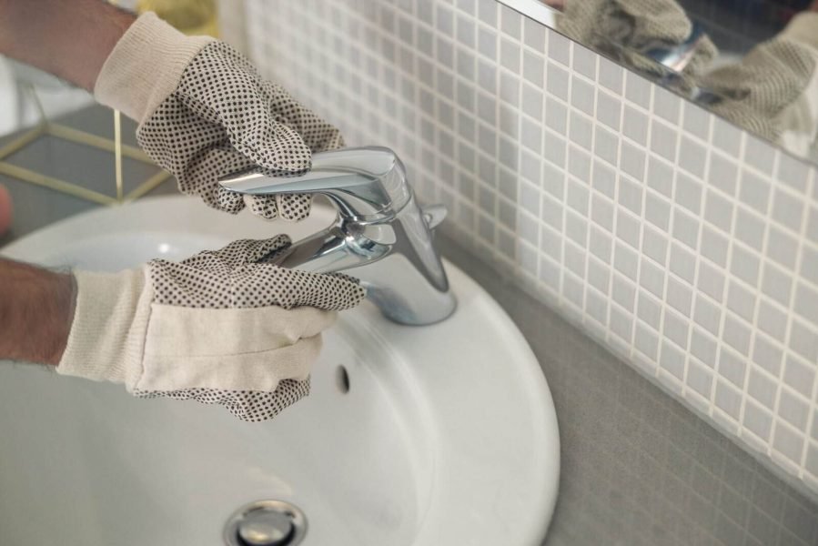 Professional faucet repair service by Total Care Plumbing, ensuring leak-free and efficient plumbing.